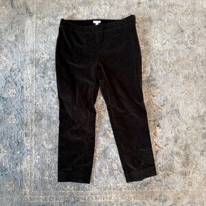 J. Jill Black Corduroy Pants